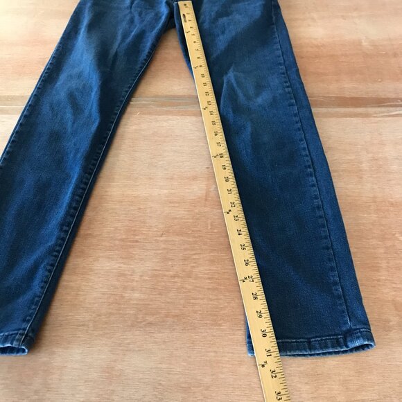 MMX Phoenix Jeans Men 32x32 Blue Low Rise Dark Wash Stretch Straight - Picture 7 of 12